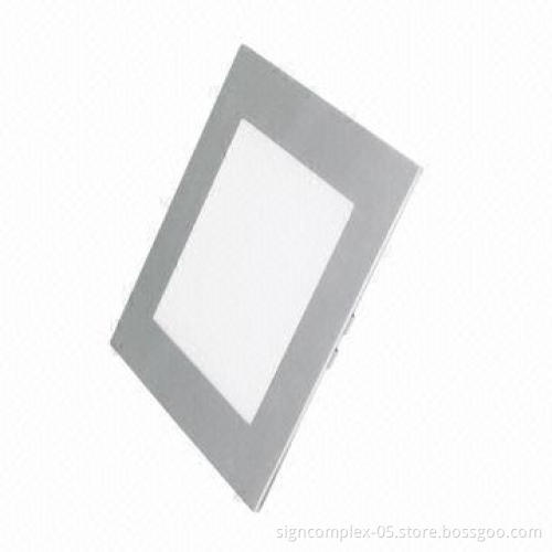 LED Panel Light with 448lm Luminous Flux and 10W Rated Power